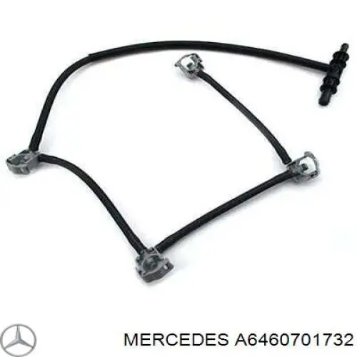 Comprar A6460701732 Mercedes Tubería de retorno de combustible de los inyectores