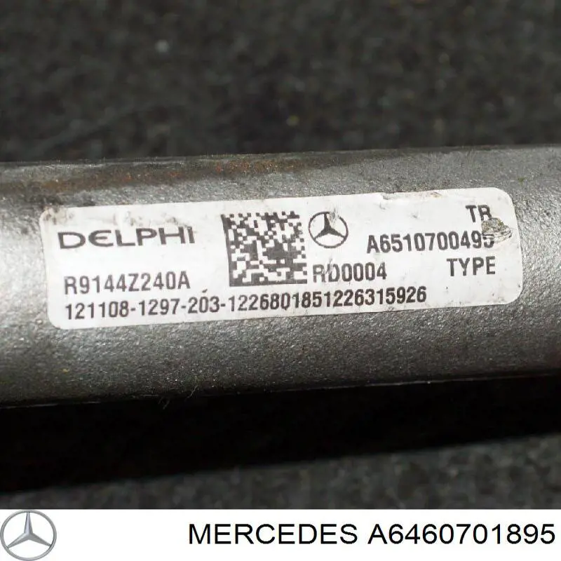 646070189564 Mercedes rampa de inyectores