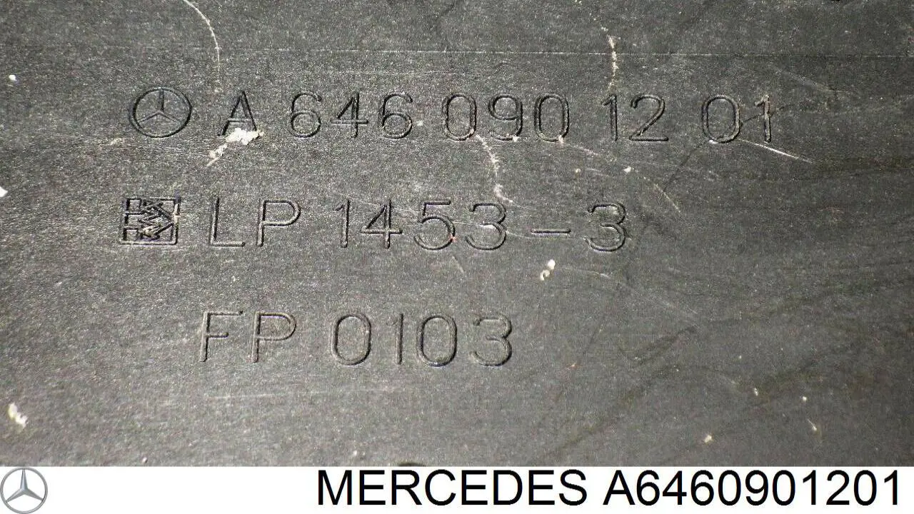 A6460901201 Mercedes filtro de aire