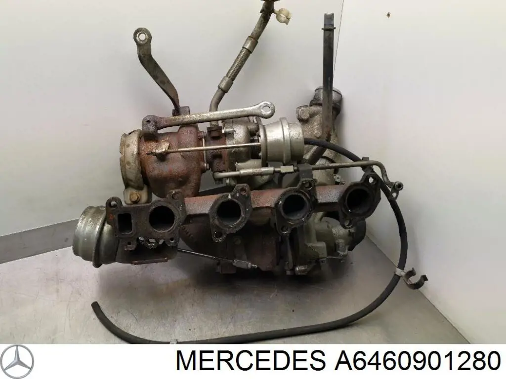 A6460901280 Mercedes turbocompresor