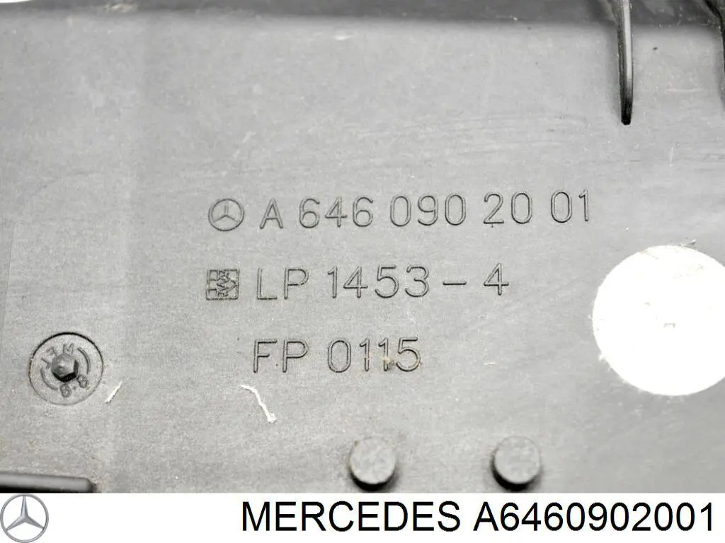 Caja del filtro de aire Mercedes A6460902001