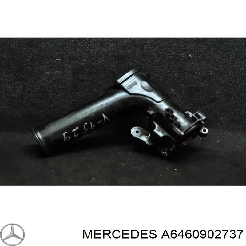 Comprar A6460902737 Mercedes Tubo de admisión del cuerpo de mariposa