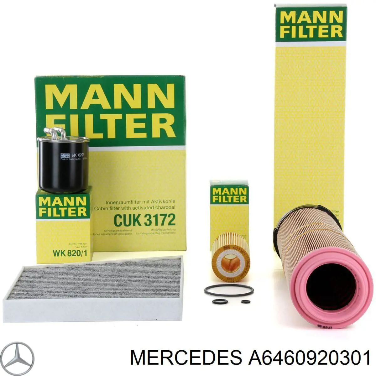 Filtro de combustible A6460920301 Mercedes