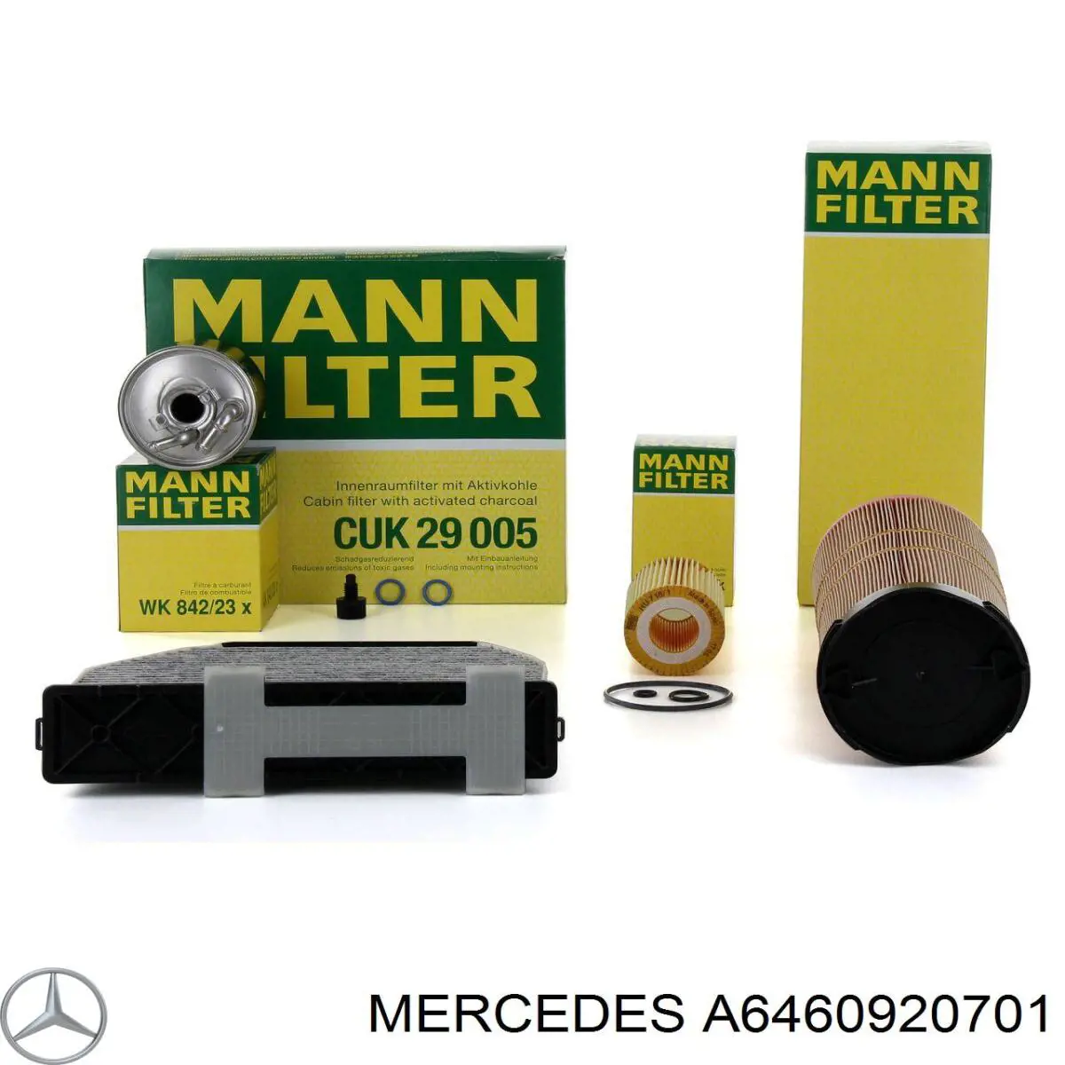 Filtro de gasoil Mercedes A6460920701