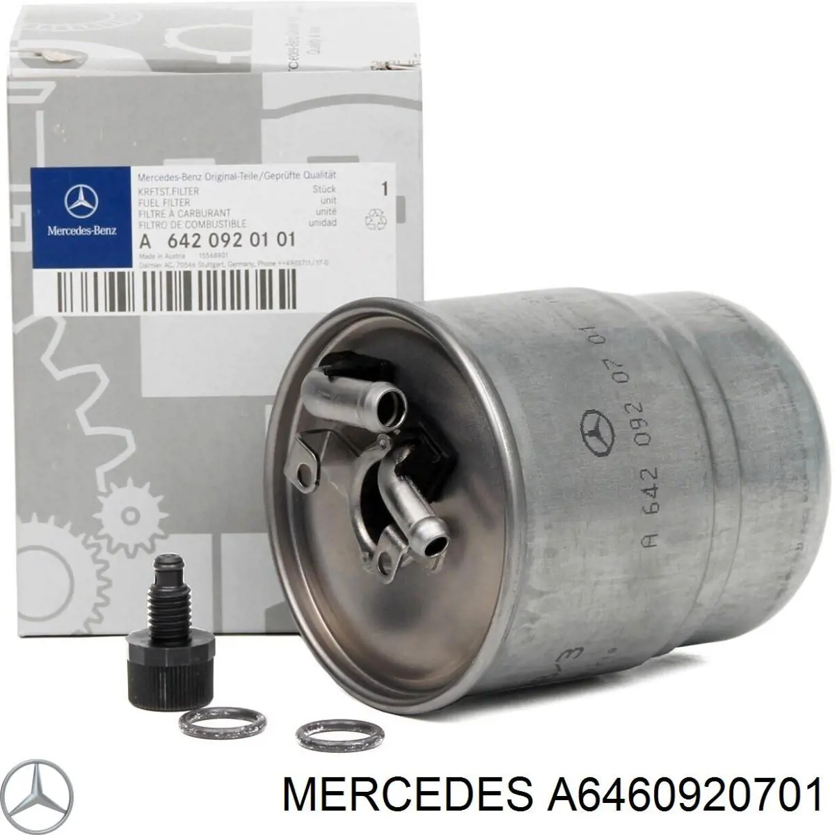 Filtro combustible Mercedes A6460920701 precio, desde 22,24 EUR