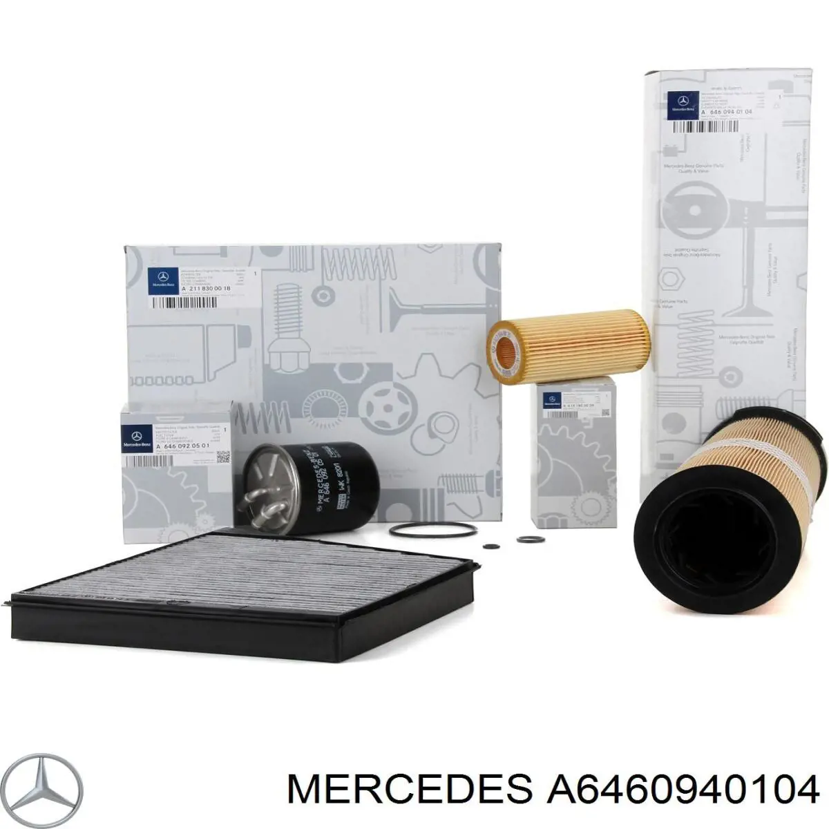 A6460940104 Mercedes filtro de aire