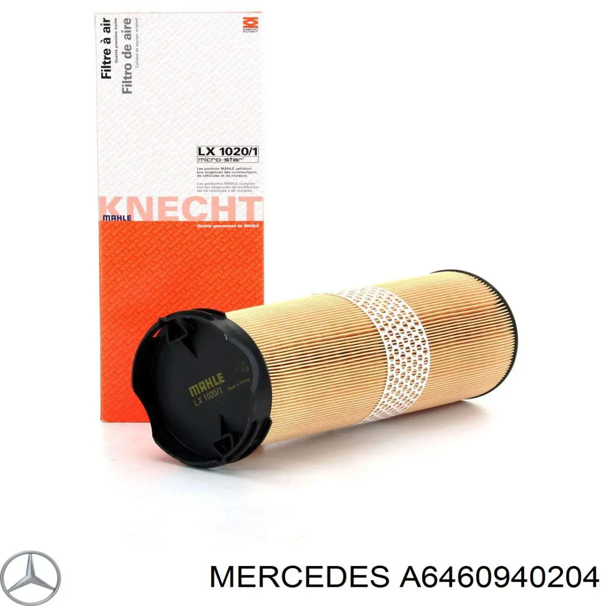 El filtro de aire Mercedes A6460940204 precio, desde 14,53 EUR