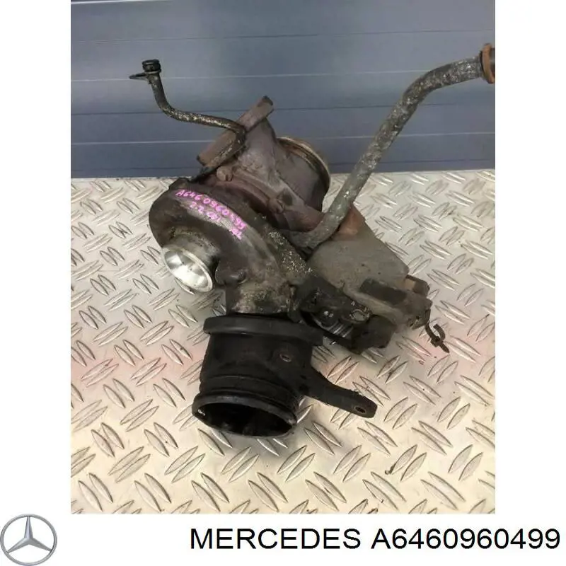A6460960499 Mercedes turbocompresor