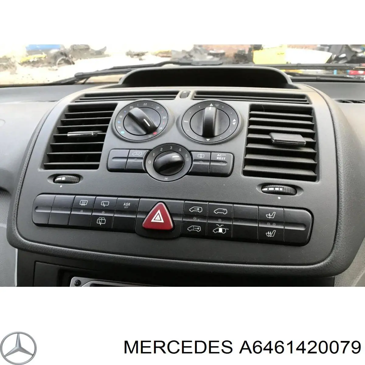 A6461420079 Mercedes enfriador egr de recirculación de gases de escape