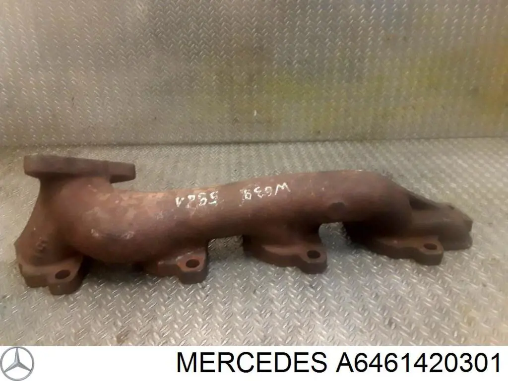 Colector de escape A646142030107 Mercedes