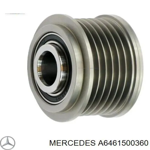 Polea alternador A6461500360 Mercedes