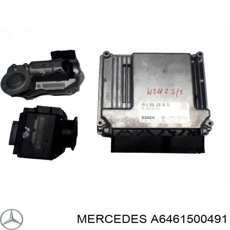 A646150049180 Mercedes módulo de control del motor (ecu)