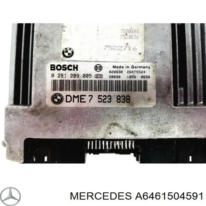 A6461507377 Mercedes centralina del motor / modulo de control del motor (ecu)