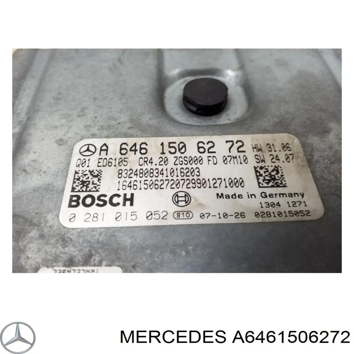 Unidad de control del motor  Mercedes A6461506272 precio, desde 1258,26 EUR
