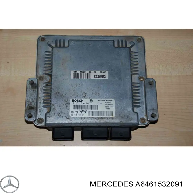 A6461532091 Mercedes centralina del motor / modulo de control del motor (ecu)