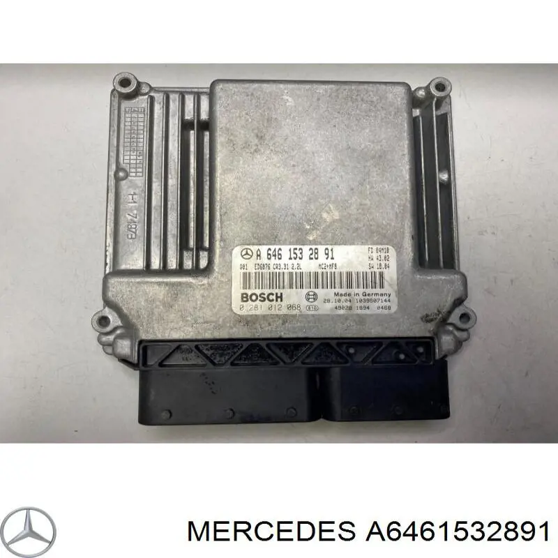 A6461532891 Mercedes centralina del motor / modulo de control del motor (ecu)