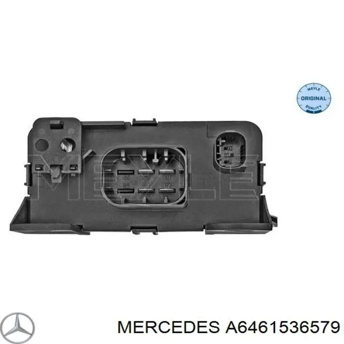 Relé de los calentadores A6461536579 Mercedes