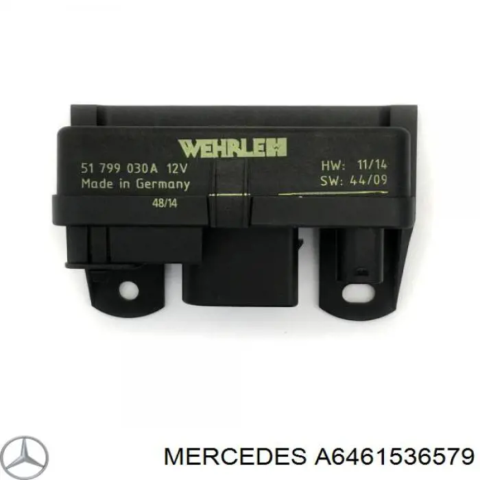 A6461536579 Mercedes Relé de bujías incandescentes