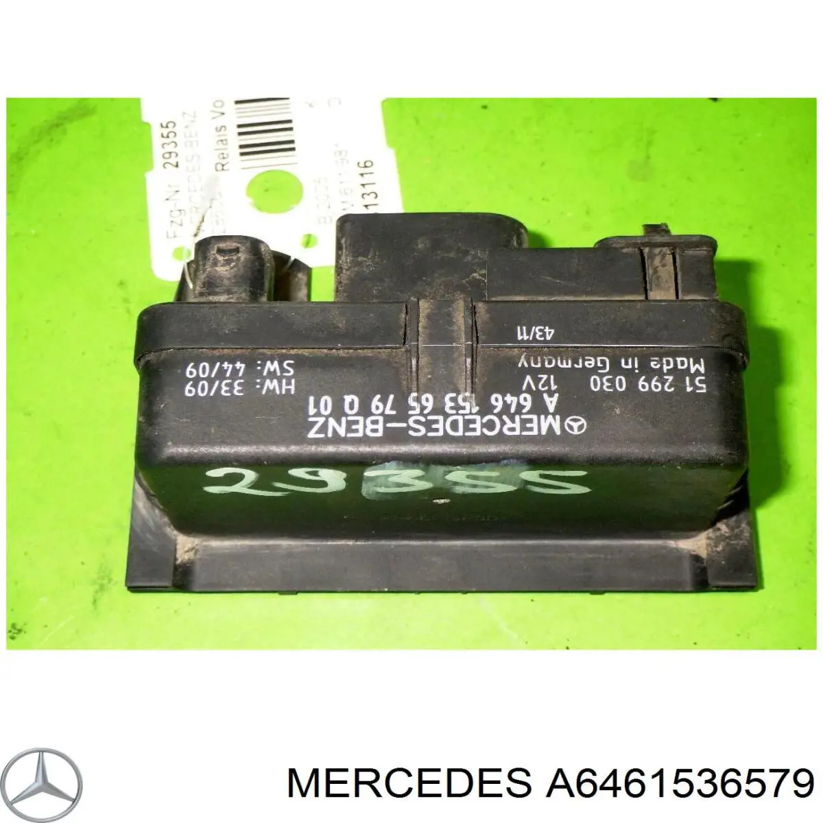 Comprar A6461536579 Mercedes Caja precalentamiento bujias