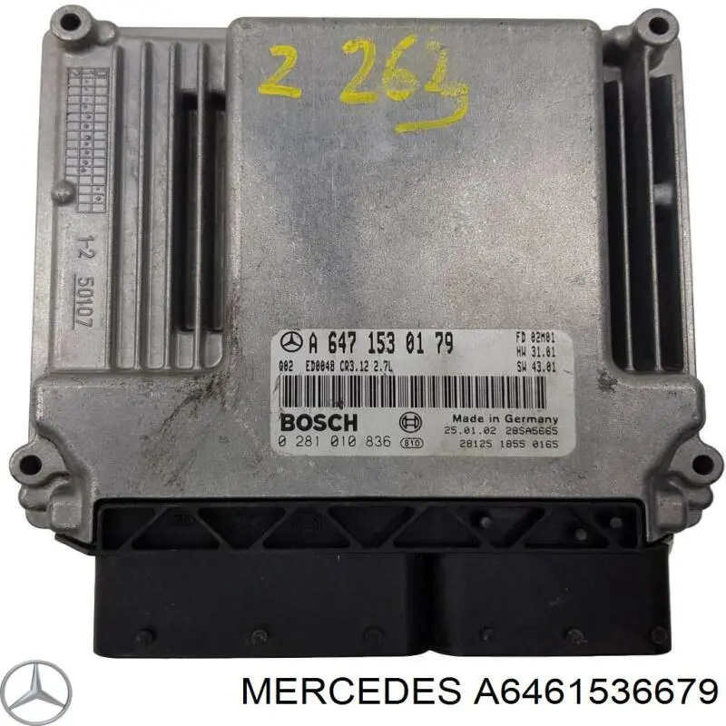 Unidad de control del motor  Mercedes A6461531279 precio, desde 302,02 EUR