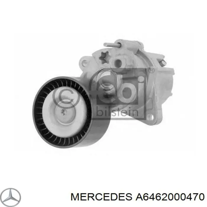 A6462000470 Mercedes tensor de correa, correa poli v