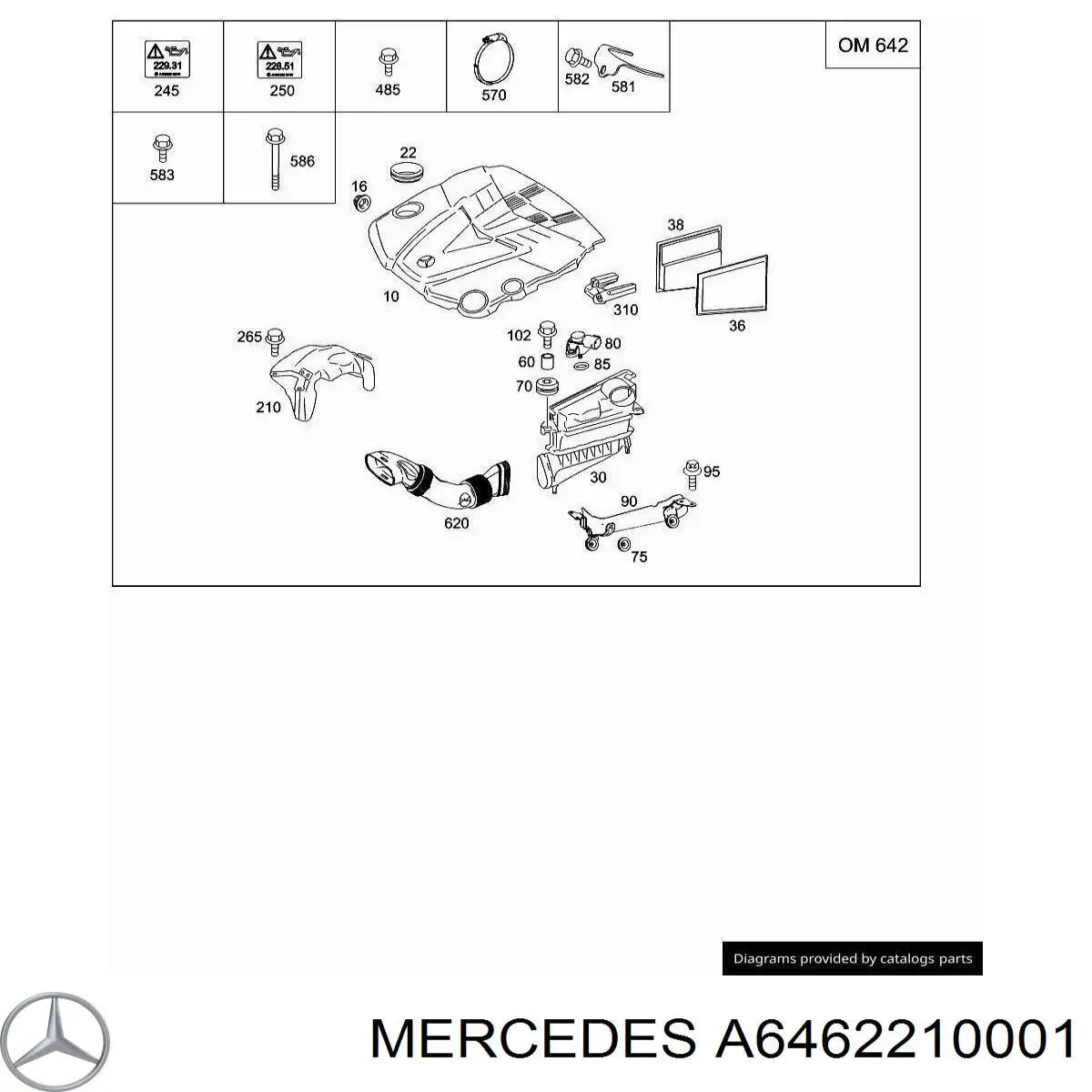 Comprar A6462210001 Mercedes 