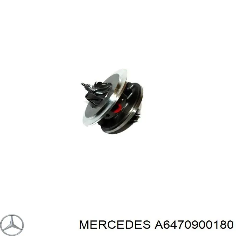 A6470900180 Mercedes turbocompresor