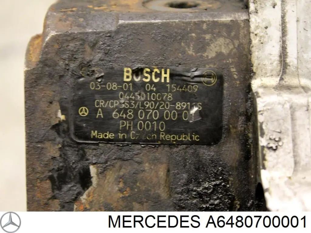 Bomba inyectora A6480700001 Mercedes
