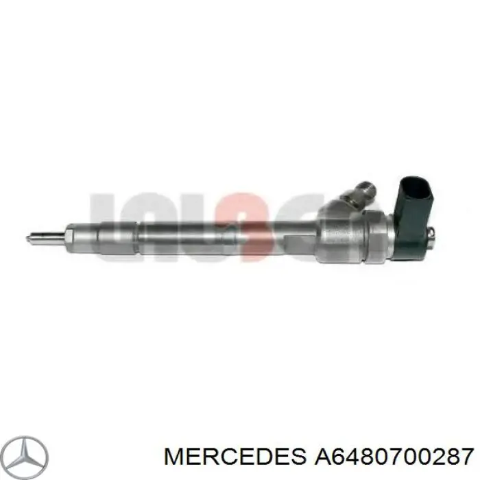 A6480700287 Mercedes inyector