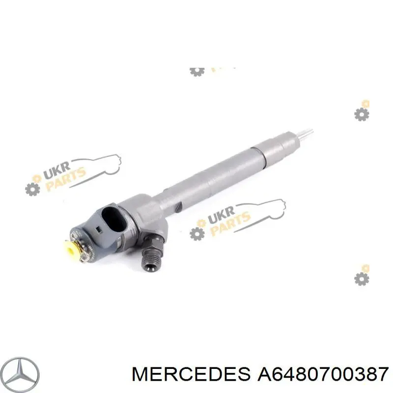 A6480700387 Mercedes inyector