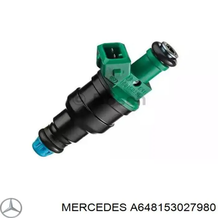 A648153027980 Mercedes relé de bujía de precalentamiento