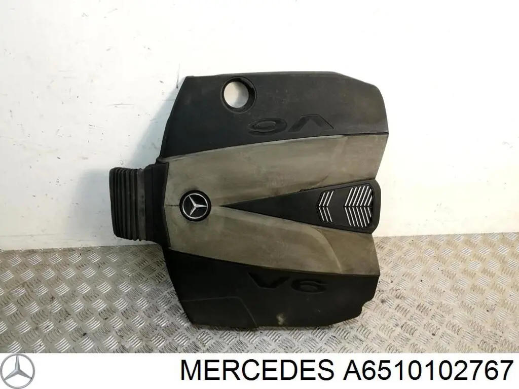 A6510102767 Mercedes Tapa del motor decorativa