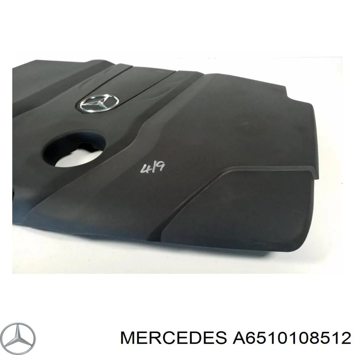 Tapa motor A6510108512 Mercedes