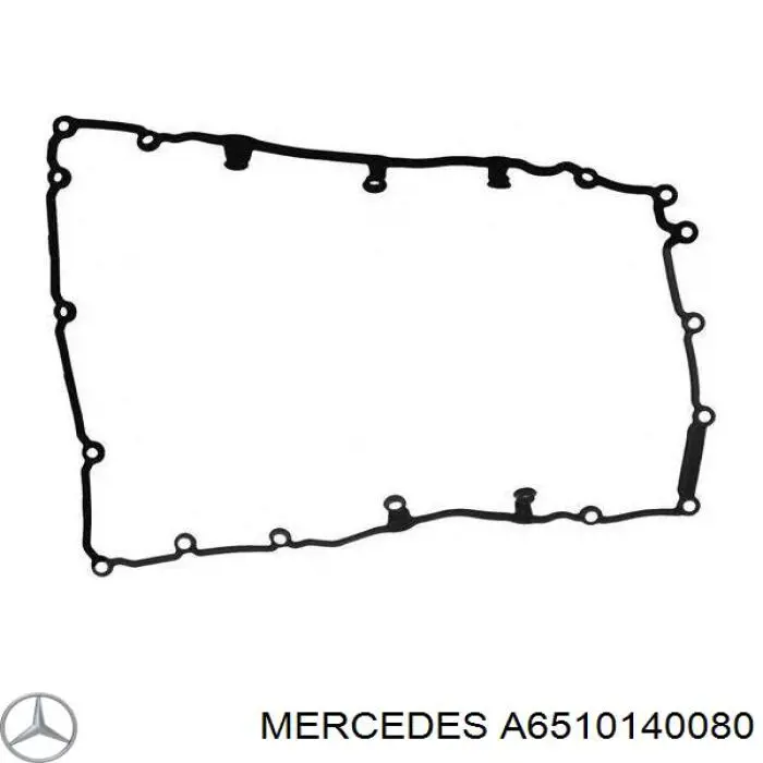 A6510140080 Mercedes junta, cárter de aceite