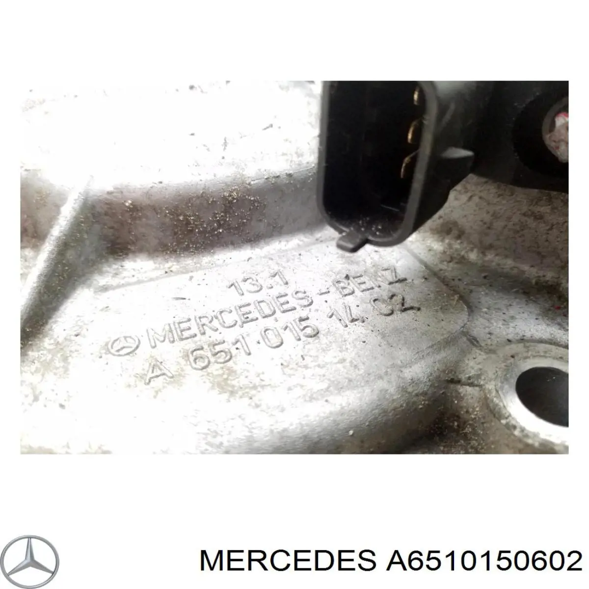 Cubierta trasera del motor 6510151402 Mercedes