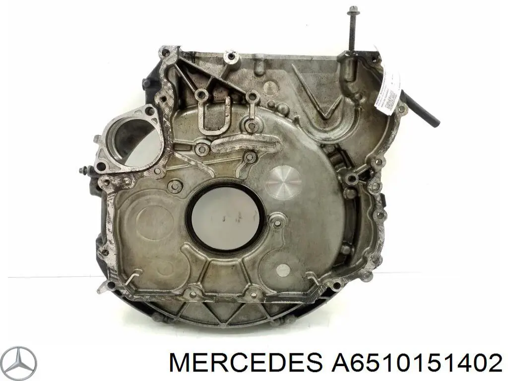 A6510151402 Mercedes cubierta motor trasera