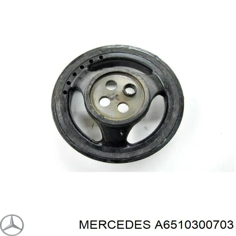 Comprar A6510300703 Mercedes La polea del cigüeñal