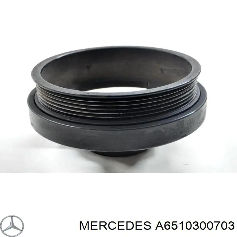 Polea dámper Mercedes A6510300703