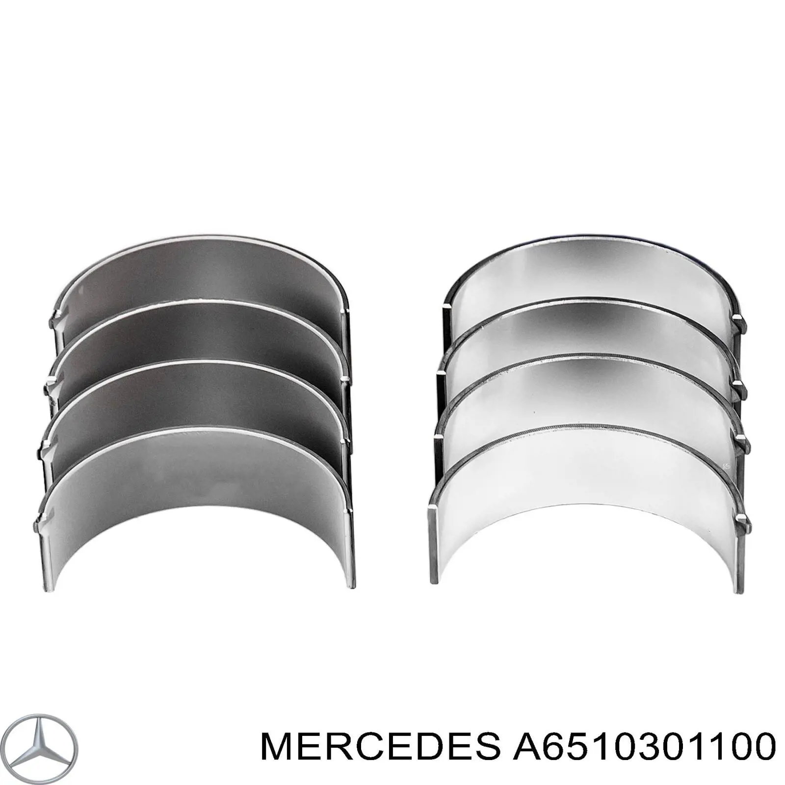 Juego de cojinetes de biela, estándar (STD) Mercedes A6510301100 precio, desde 30,25 EUR