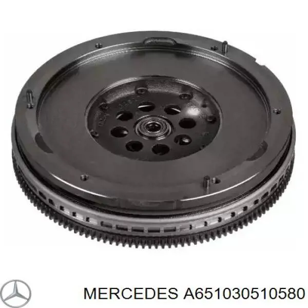 A651030510580 Mercedes volante de motor