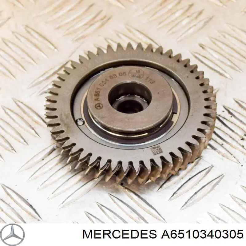 Cojinete del engranaje intermedio del árbol de levas A6510340305 Mercedes