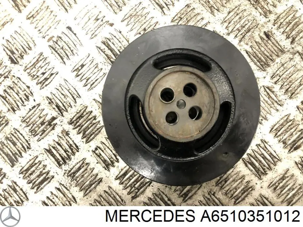 Comprar A6510351012 Mercedes La polea del cigüeñal