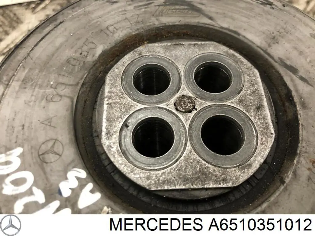 Polea del cigüeñal Mercedes 6510351912 precio, desde 207,64 EUR