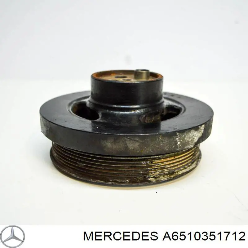 Polea de cigüeñal A6510351712 Mercedes