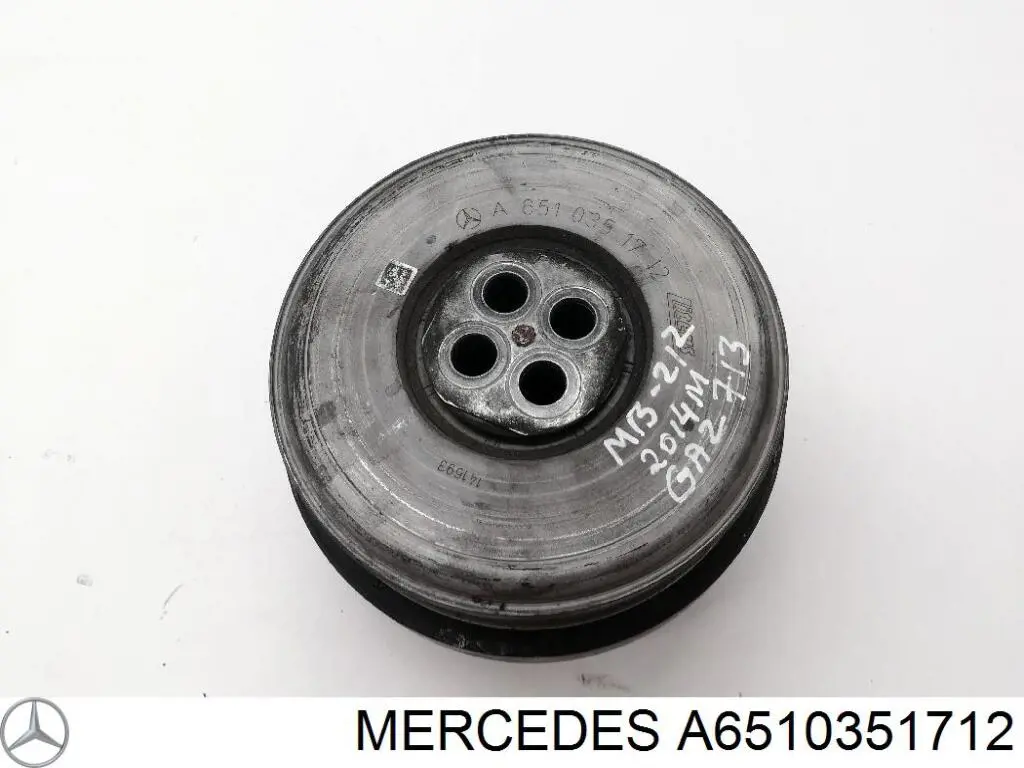 Comprar A6510351712 Mercedes La polea del cigüeñal