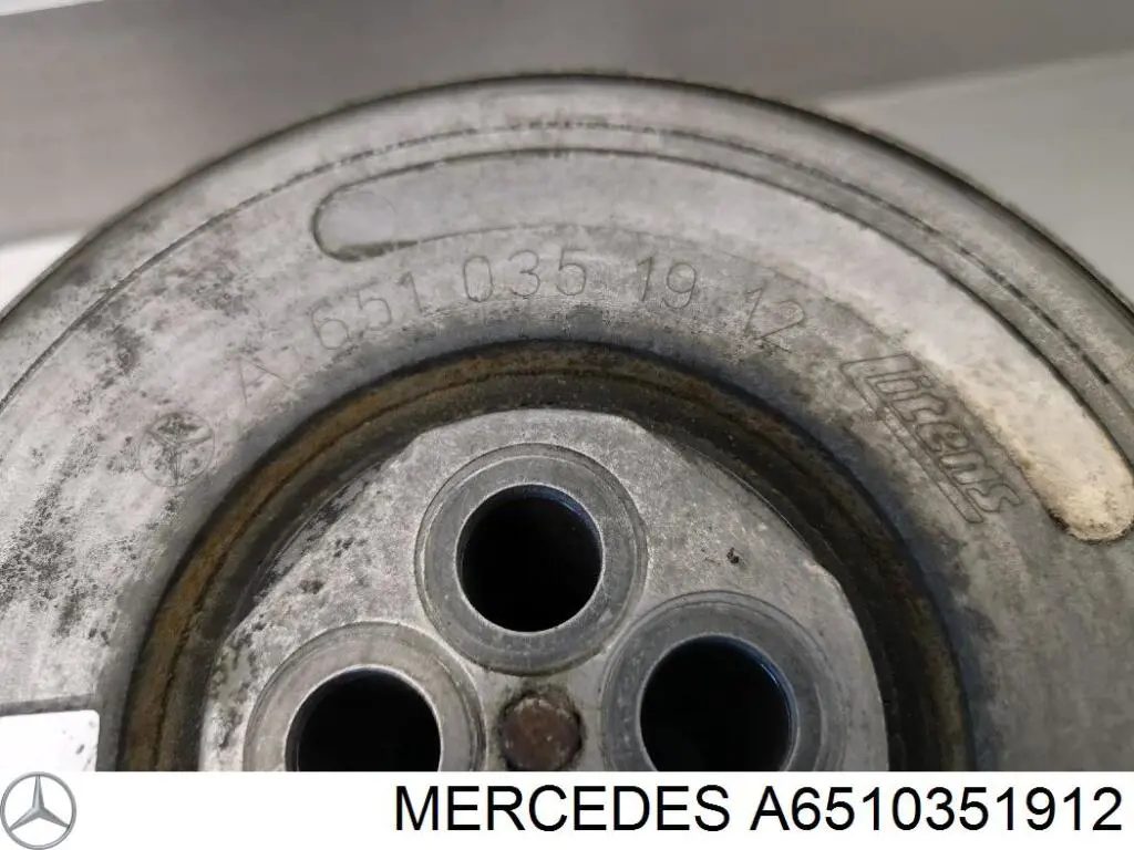 Polea del cigüeñal Mercedes A6510351912 precio, desde 207,64 EUR