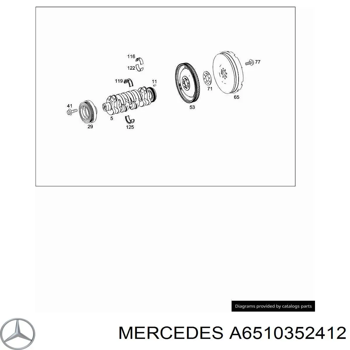 A6510352412 Mercedes