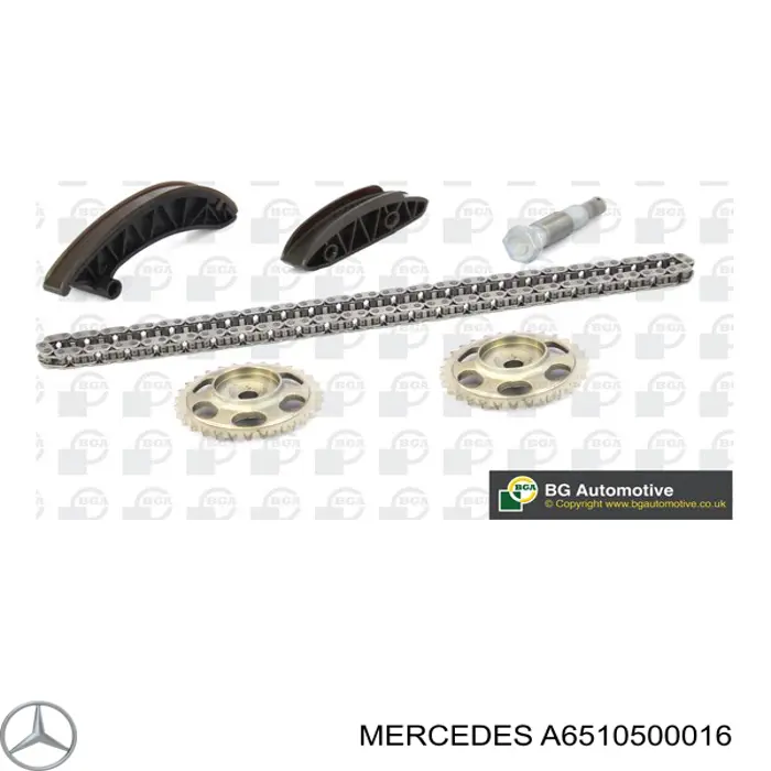 Guía del tensor de la cadena de distribución Mercedes A6510500016 precio, desde 20,68 EUR