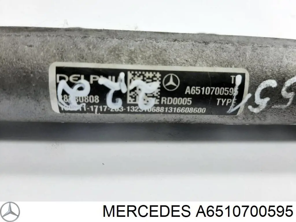 A6510700800 Mercedes rampa de inyectores