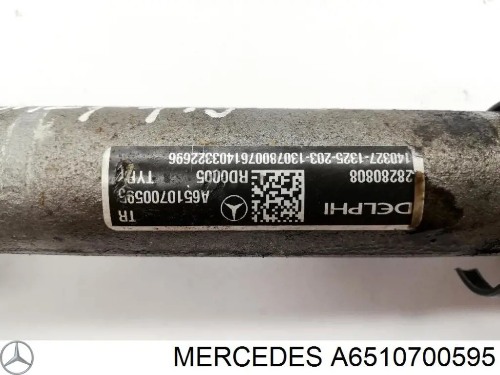 Rampa de combustible Mercedes 6510700595 precio, desde 110,35 EUR